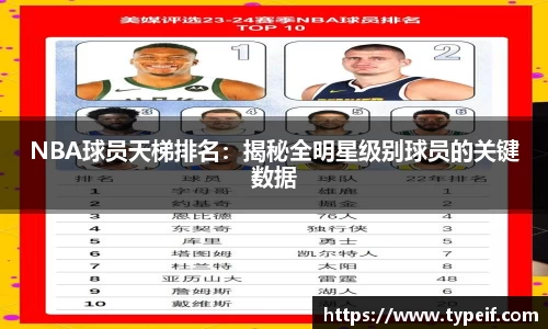 NBA球员天梯排名：揭秘全明星级别球员的关键数据